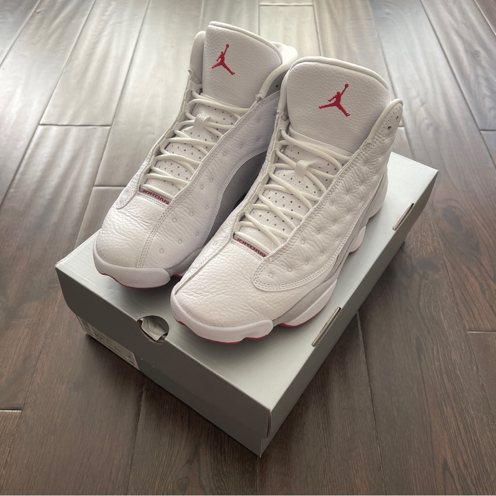 Nike Air Jordan 13 Retro Wolf Grey Men’s 10.5 - Picture 11 of 13